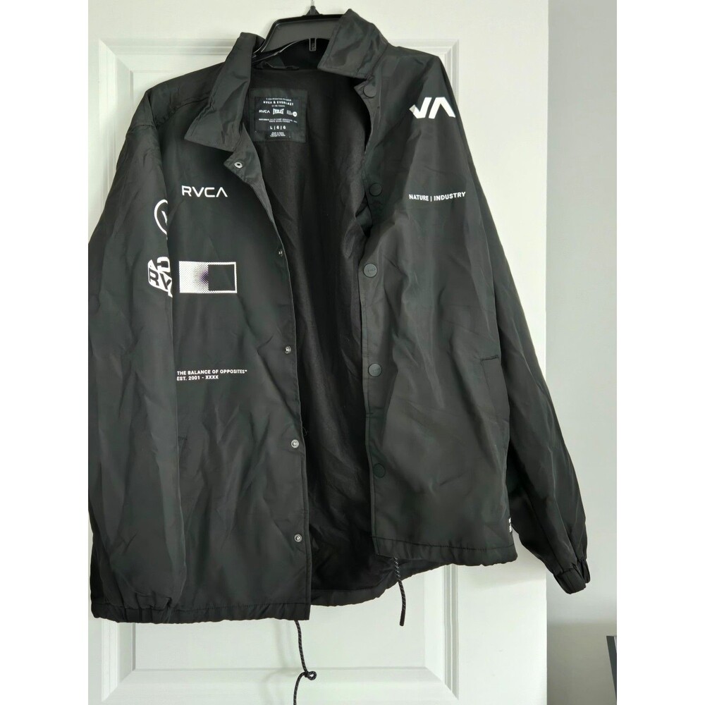 RVCA Radiate Coaches windbreaker large